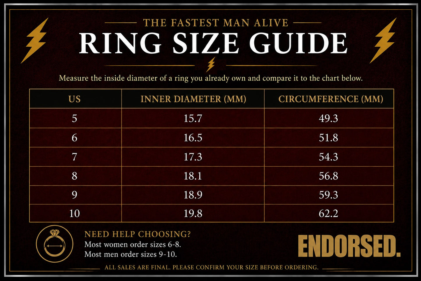 Grant Gustin Autographed Ring (preorder)
